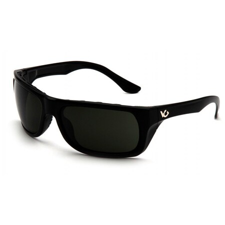 Pyramex Venture Gear - Vallejo - Black Frame/Forest Gray Anti-Fog Lens VGSB922T